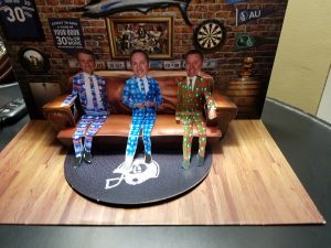 Funny Cutouts On a Couch