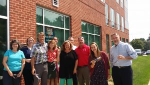 Group Photo Taken Near Building 2