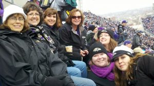 Group Photo at a Stadium